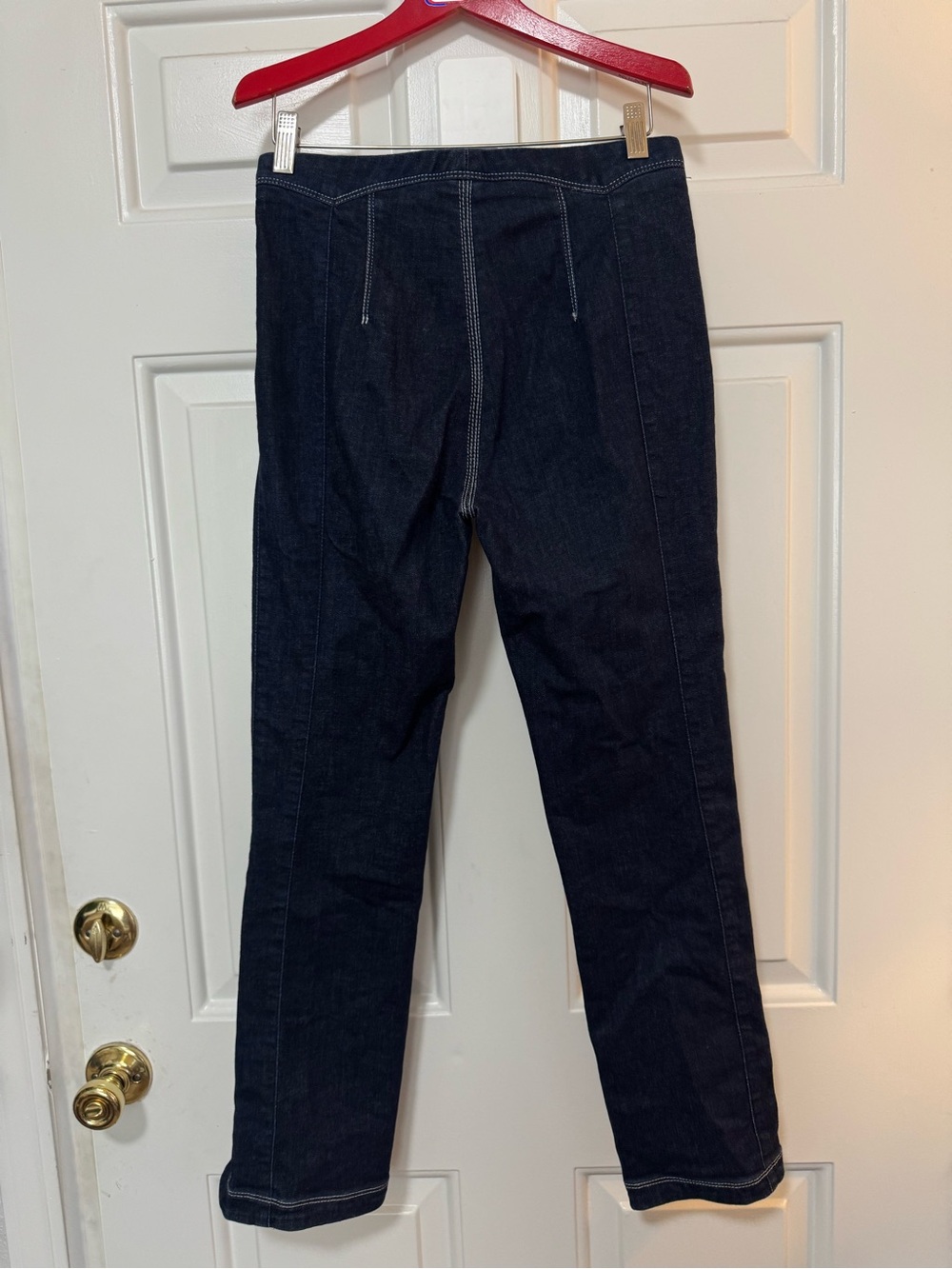Rachel Comey Mid Rise Straight Jeans Dark Wash Size 4 - Picture 5 of 11
